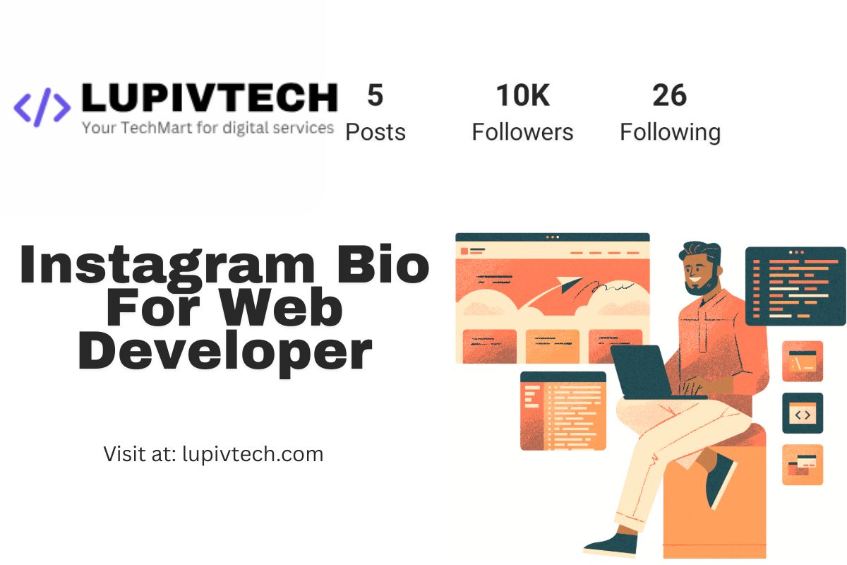Instagram Bio For Web Developer